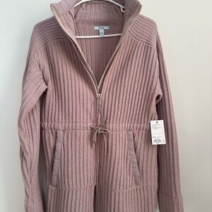 Fila Dusty Pink Ribbed Sweater
